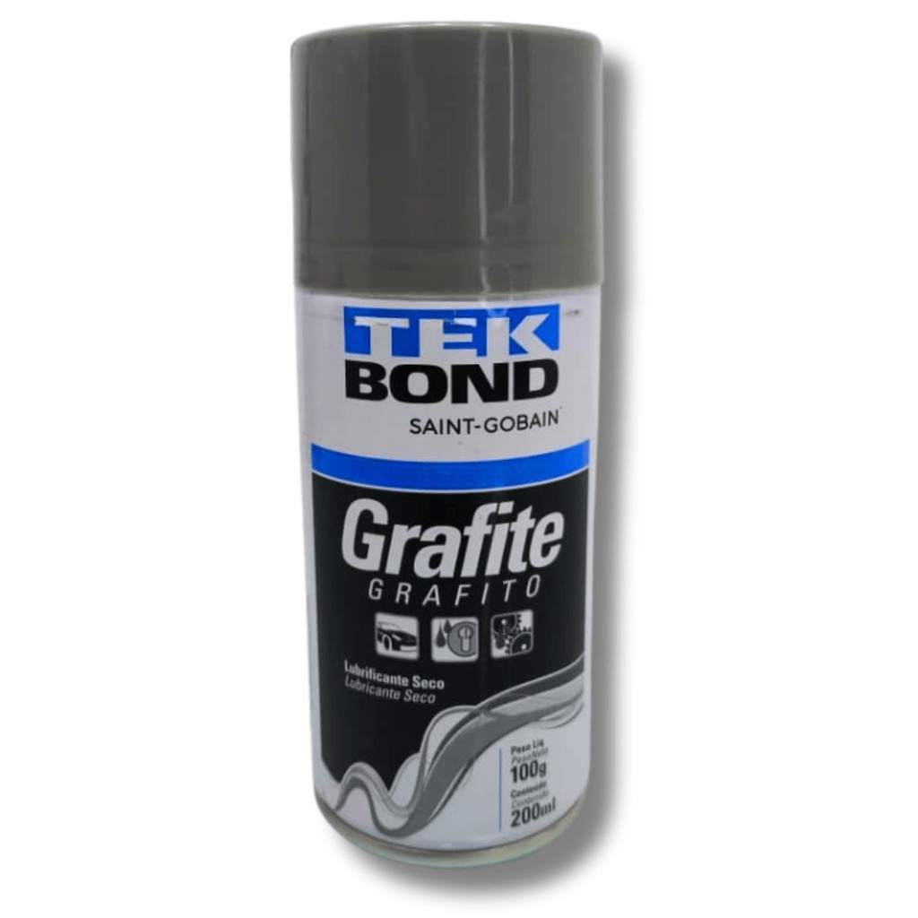 Grafite Spray TekBond Lubrificante a Seco 200ml/100g