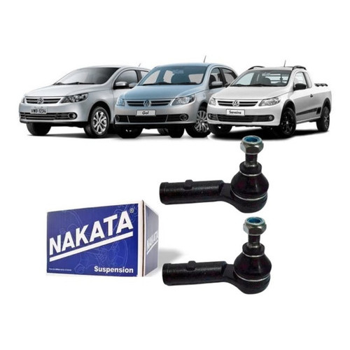 Par Terminal Direção Nakata Vw Golf 1.6 8v 1999 A 2012 em Oferta na Shopee