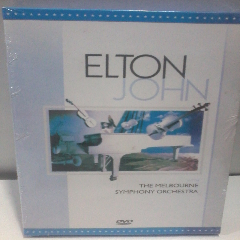DVD Elton John The Melbourne Symphony Orchestra editora