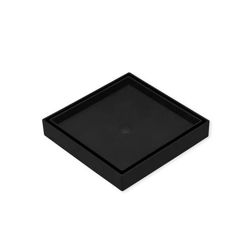 Ralo Oculto Preto Dreno Piso Porcelanato Antiodor Antientupimento 10x10 OU 15X15