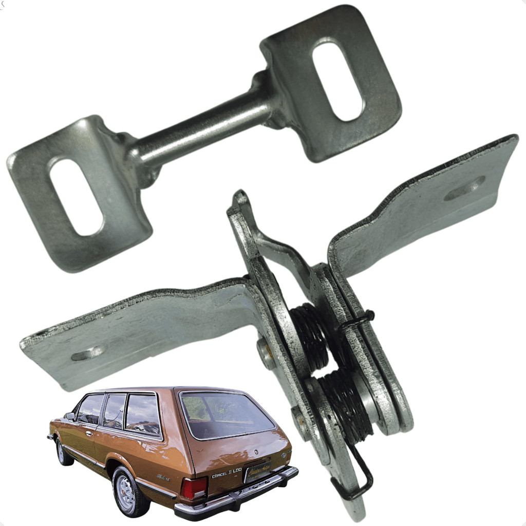 Jogo Fechadura E Batente Da Tampa Porta Malas Ford Belina Ii 1977 A 1992 em Oferta na Shopee