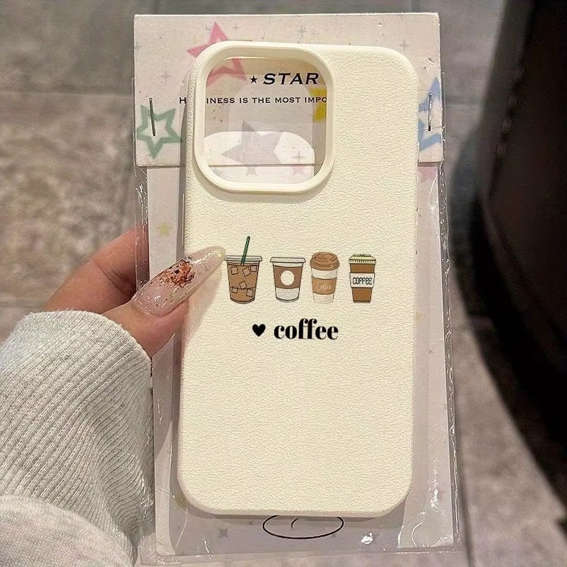 Uma Xícara De Café Minimalista Design Padrão Caso Telefone Para Samsung A36 A15 A54 A56 A26 A55 A06 4G A35 A25 A52 A16 A