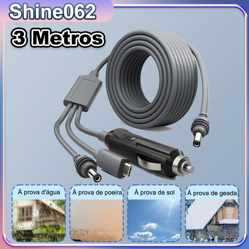 Cabo Starlink Mini 3 Em 1 3 Metros 12v-24v Alimentação Dc em Oferta na Shopee