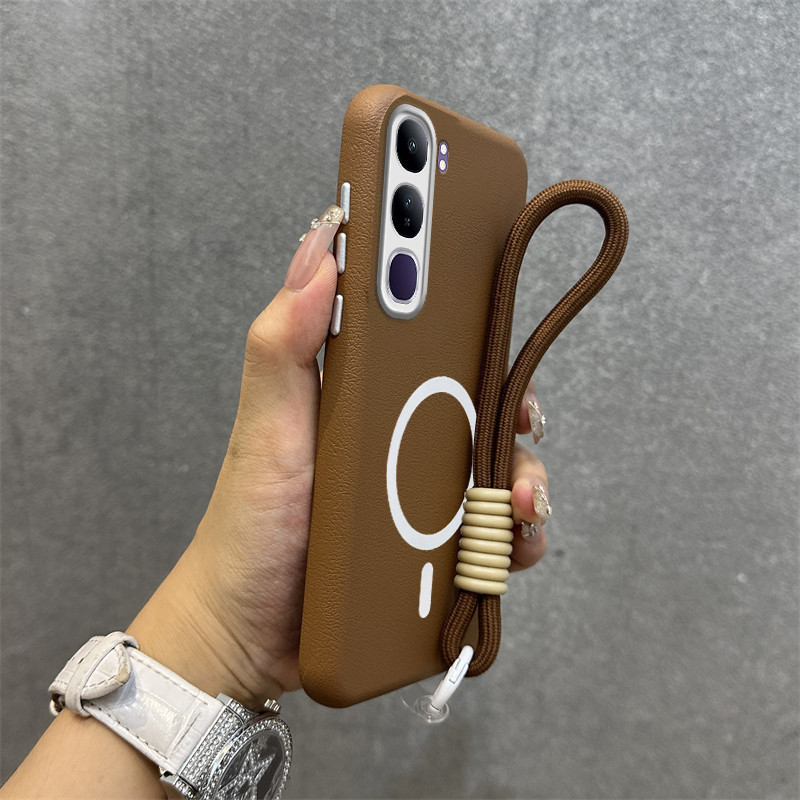 Capa 2 em 1 para vivo v40 lite vivo Y19S 4G y04s y29s y04 Y29 4g V50 LITE 5G Silicone magnético sem fio Novo estilo capa em Oferta na Shopee