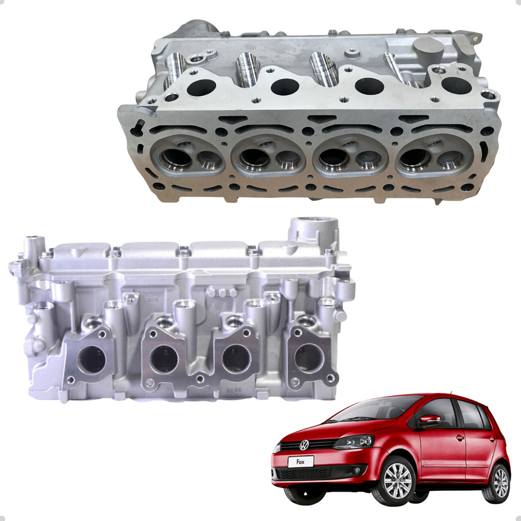 Cabeçote Motor P Fox 1.6 Novo Flex 2005 A 2015