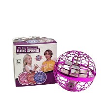 Drone Bola Voadora LED Mágica – Spinner Luminoso Infantil, Efeito Boomerang, Diversão 360° e Fácil de Controlar em Oferta na Shopee