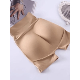 Short Calcinha Com Enchimento no Bumbum Bundex Cintura Alta Modeladora Aumenta Empina Bumbum Forma Natural Preta ou Beje em Oferta na Shopee