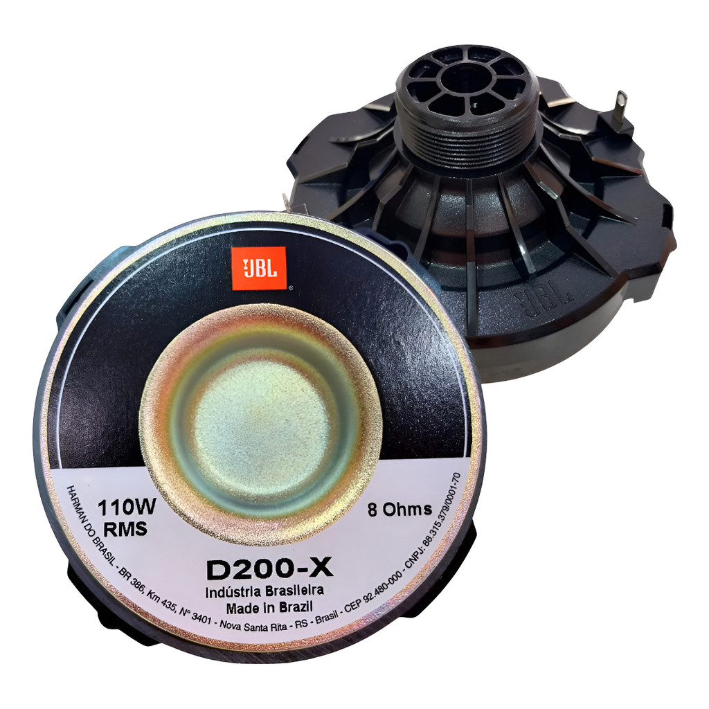 DRIVER FENÒLICO D 200 X JBL SELENIUM 110W RMS 8 OHMS em Oferta na Shopee