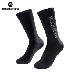 ROCKBROS Meias De Ciclismo Esportivas De Alta Elasticidade E Respiráveis Para Esportes Ao Ar Livre Homens Mulheres