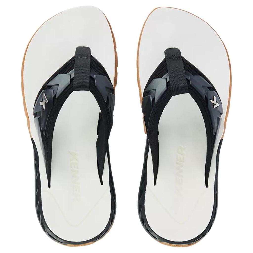 Chinelo Kenner Rakka Ultra Force Crepe/Preto/Branco