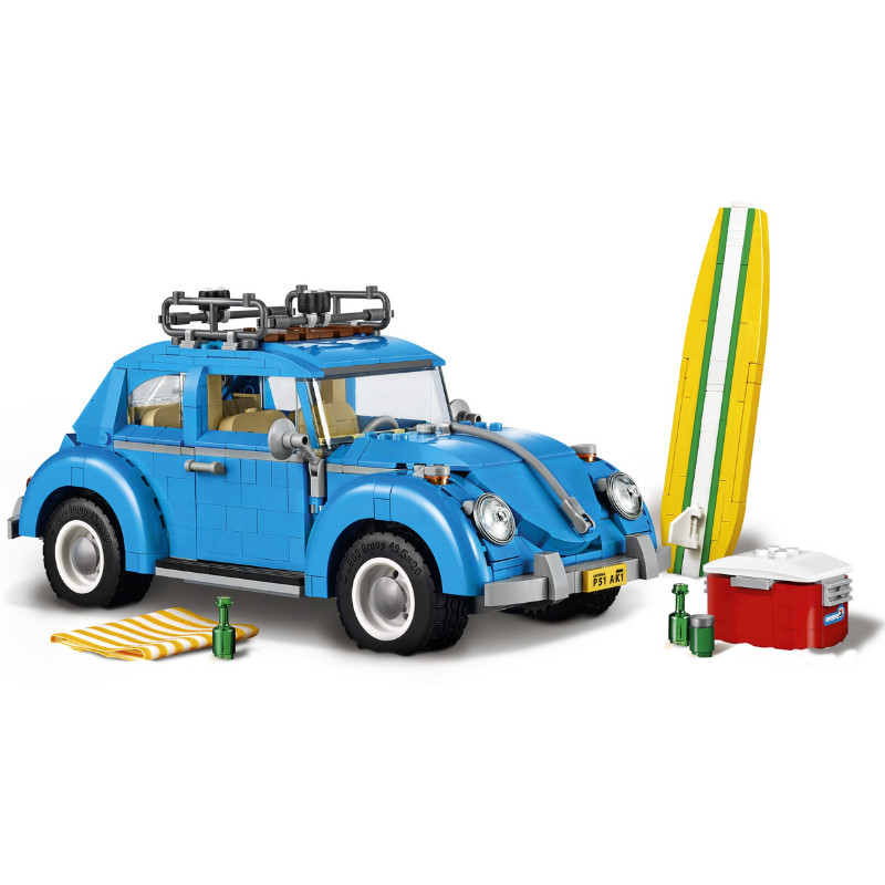 Volkswagen Fusca - Carros Antigos -Blocos de Montar 1167 pçs