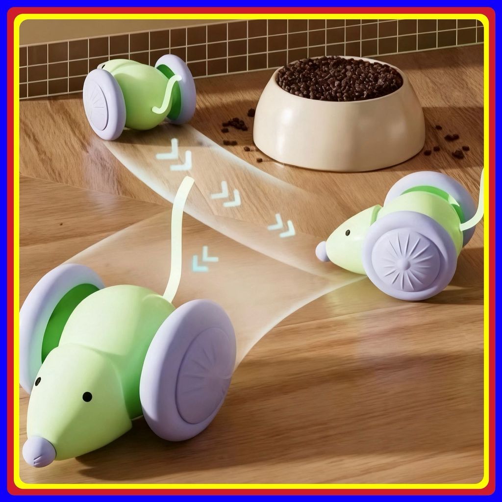 Brinquedo Interativo para Gatos com Movimento Automático – USB C Recarregável brinquedos inteligentes para animais