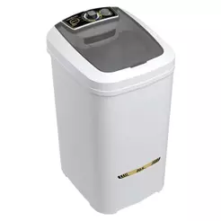 Tanquinho de Lavar Roupa 20,5kg Newmaq Semiautomática com 9 Programas de Lavagem Branco 127V
