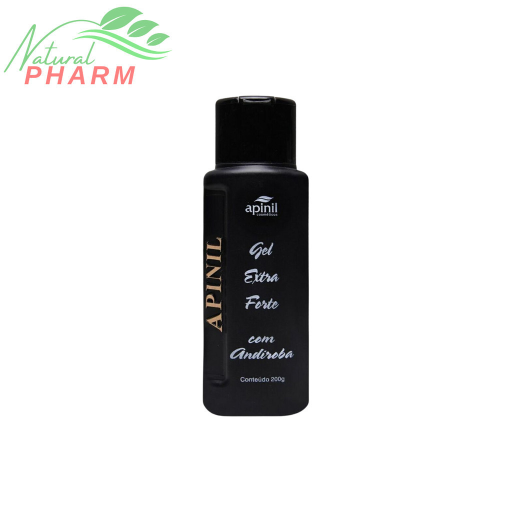 Gel para Massagem Gel Extra Forte com Andiroba Apinil 190g