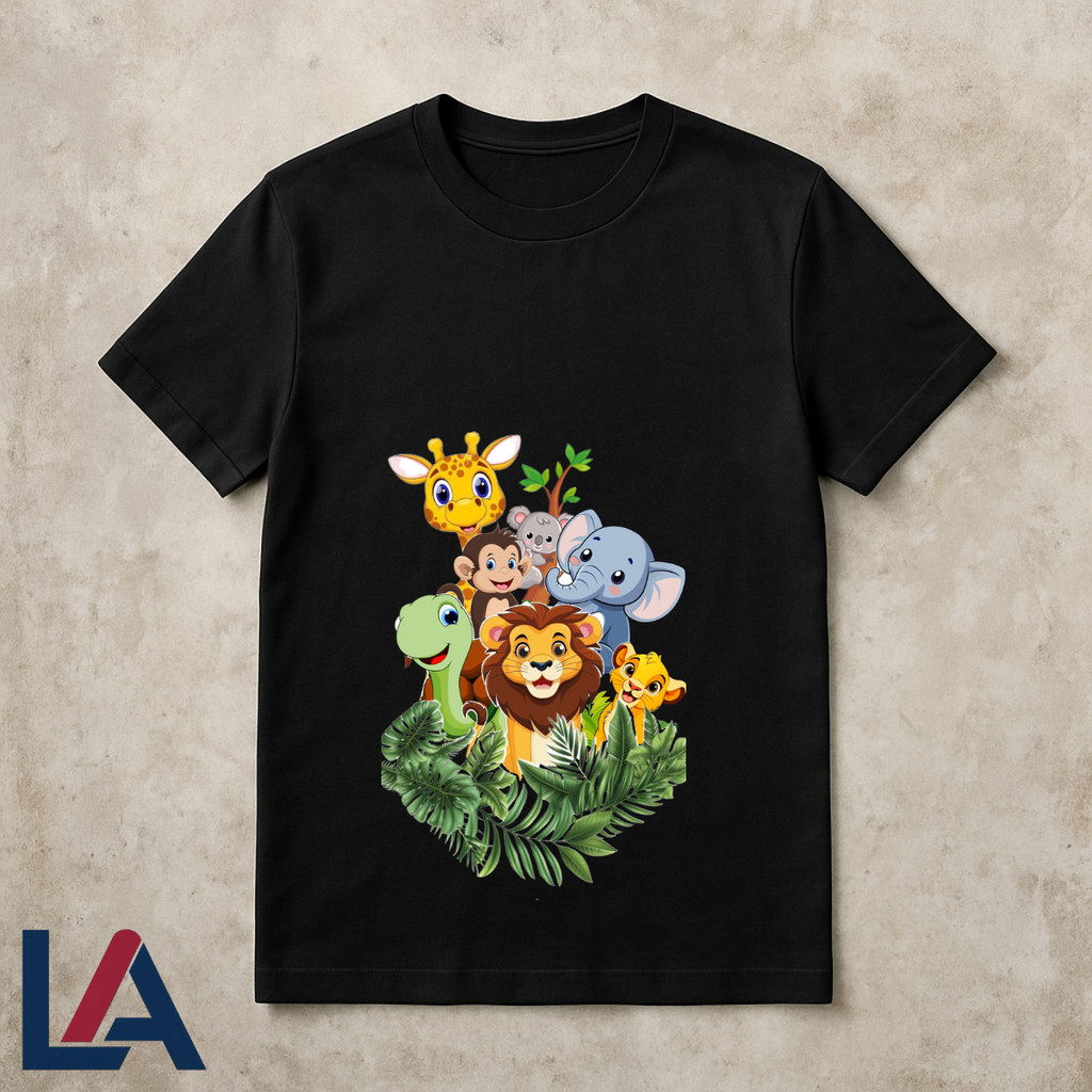Camiseta Safari Unissex Estampa Premium 100% Algodão