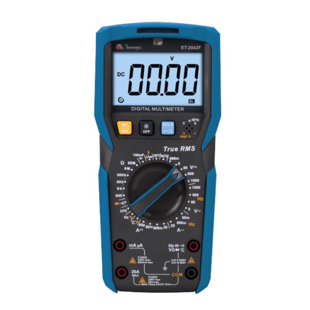 Multímetro Digital 6000 Contagens 600V ET-2042F MINIPA em Oferta na Shopee