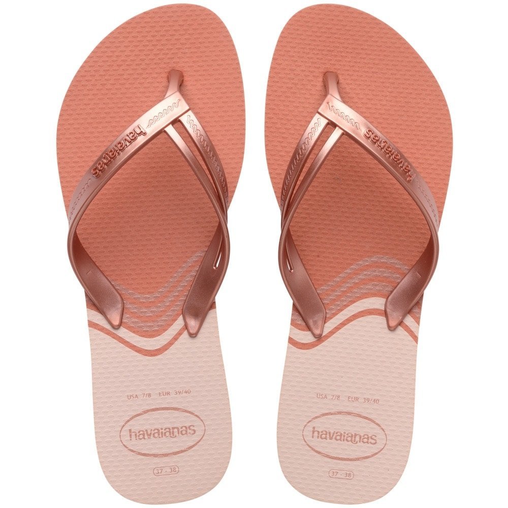 Havaianas Elegance Print Rosa Clay