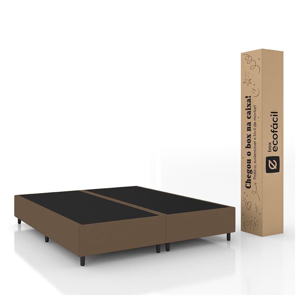 Base Box 158x39 Ecofacil desmontada Marrom - Gazin