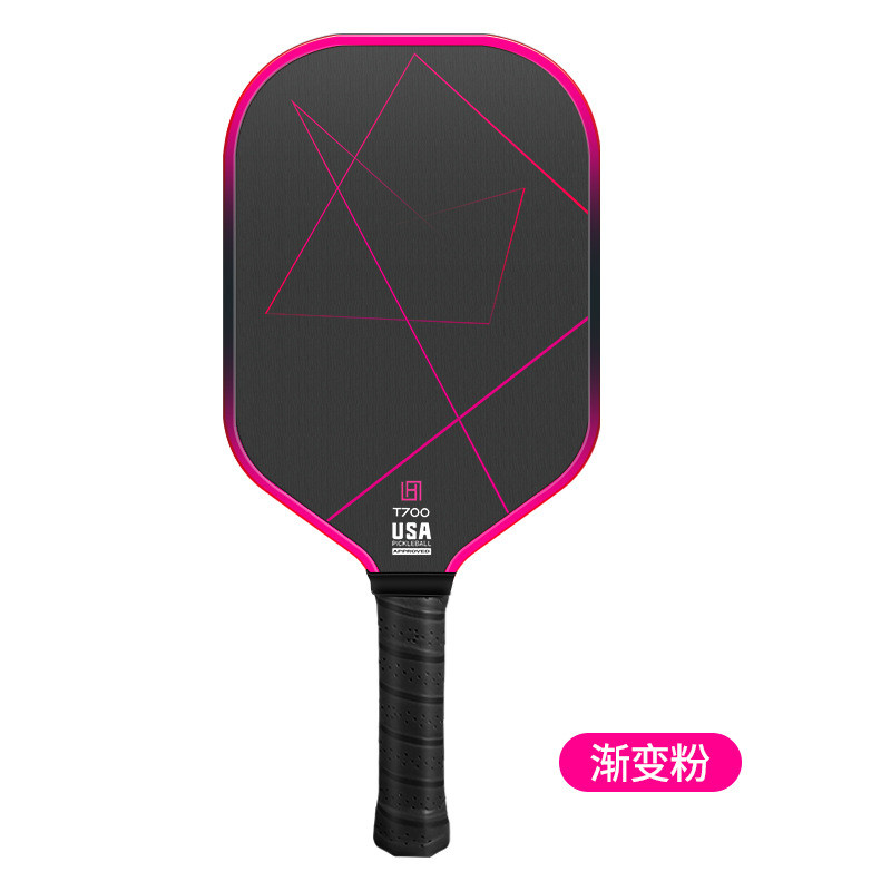 Raquete de Pickleball Individual - Fibra de Carbono T700 Aprovada pela USAPA |   Raquete Power Hitter com Superfície Tex