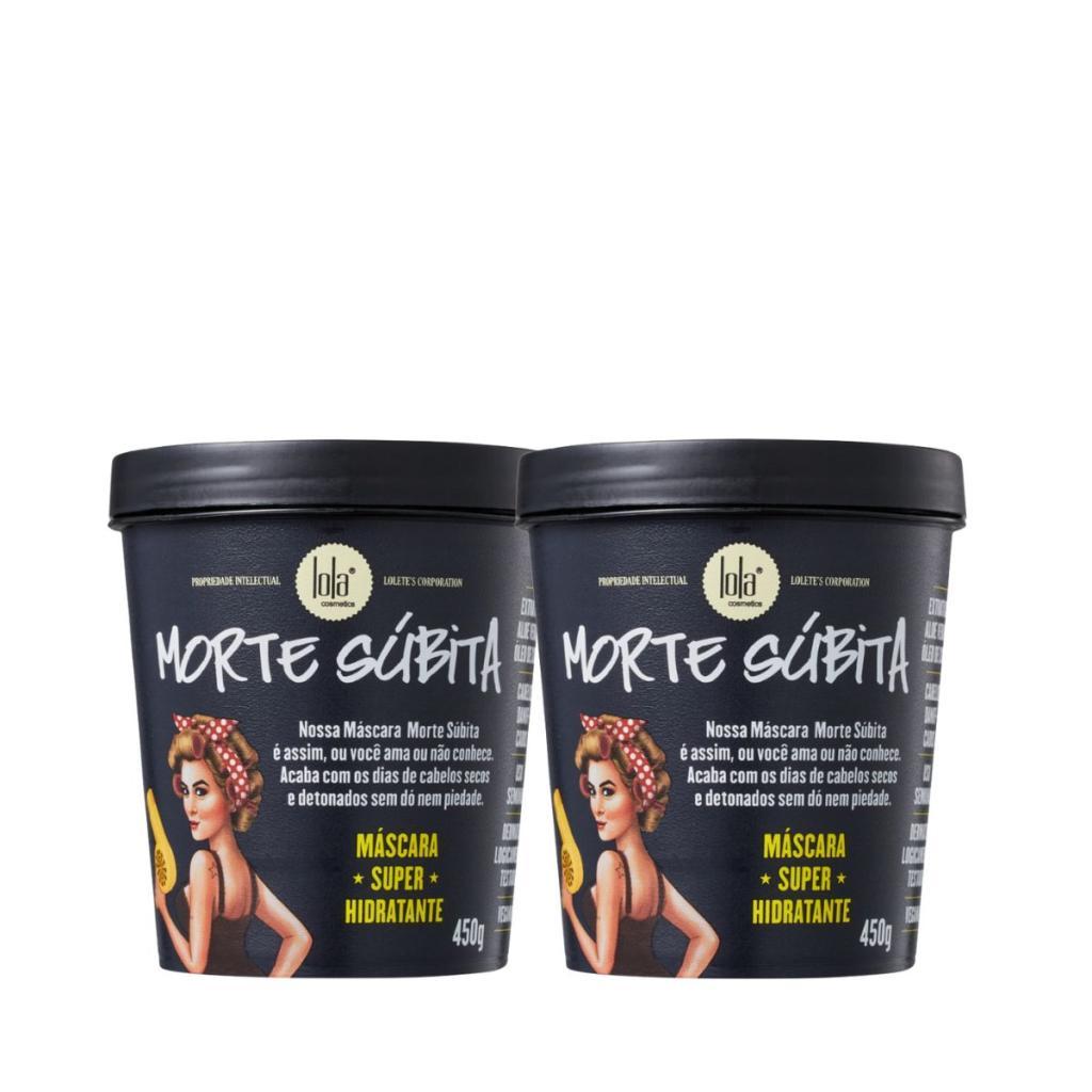 Kit c/2 Máscaras Morte súbita Lola Cosmetics 450g em Oferta na Shopee