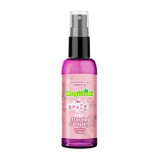 Odorizante Ambientes Spray Flor de Cerejeira Mogilandi 120ml em Oferta na Shopee