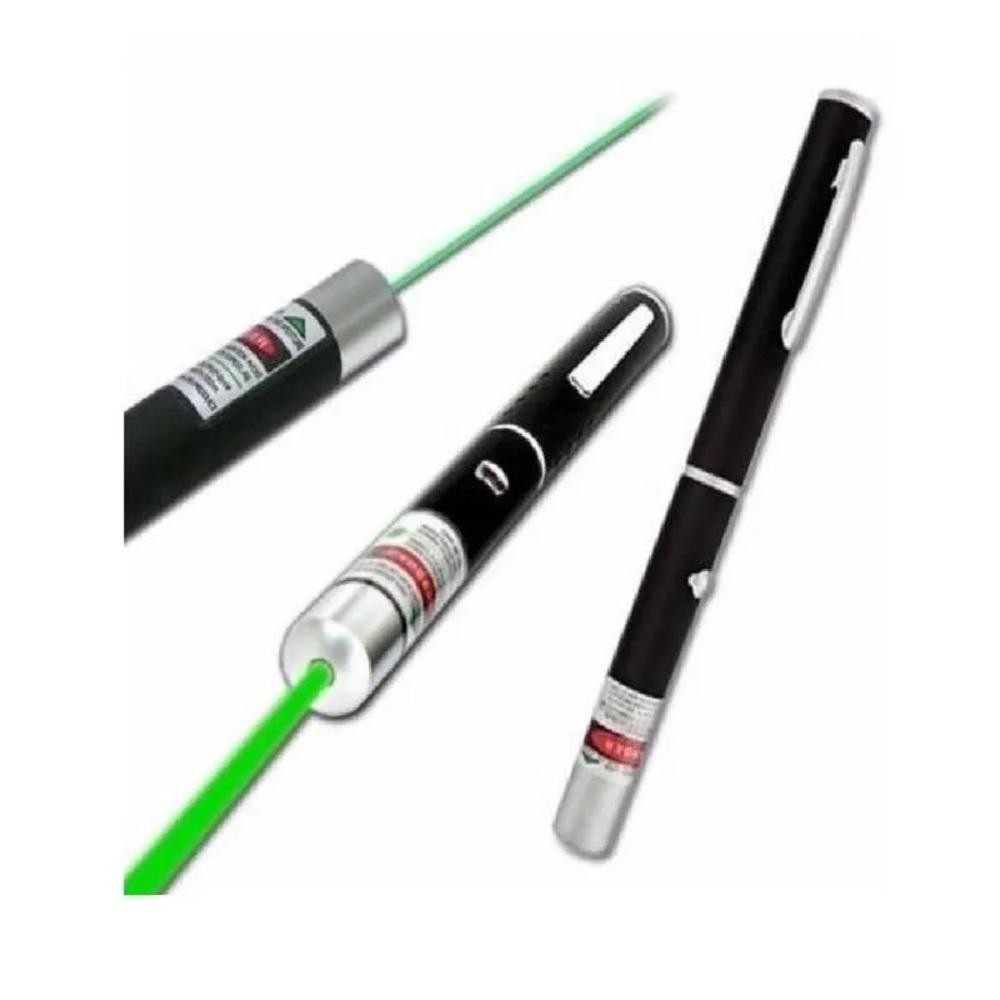 Caneta Apresentação Laser Verde Forte 50Km Pointer Profissional Com Lanterna Potente