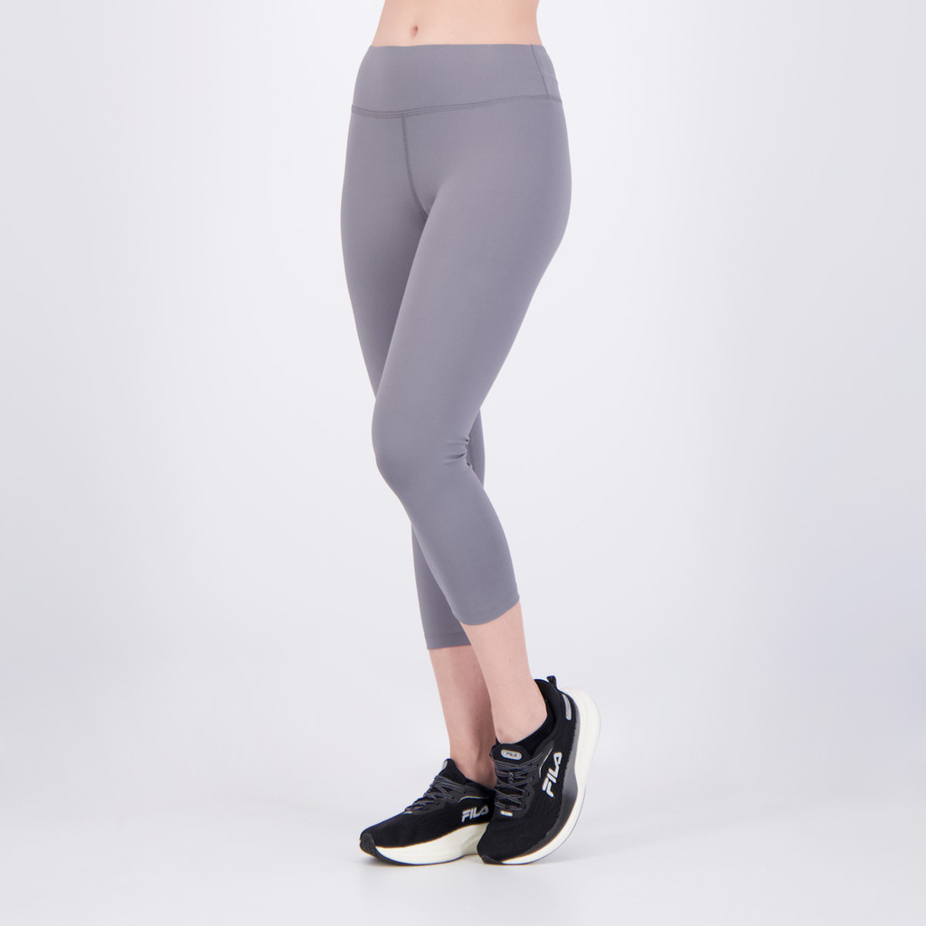 Calça Fila Capri Flat Life II Feminina Cinza em Oferta na Shopee