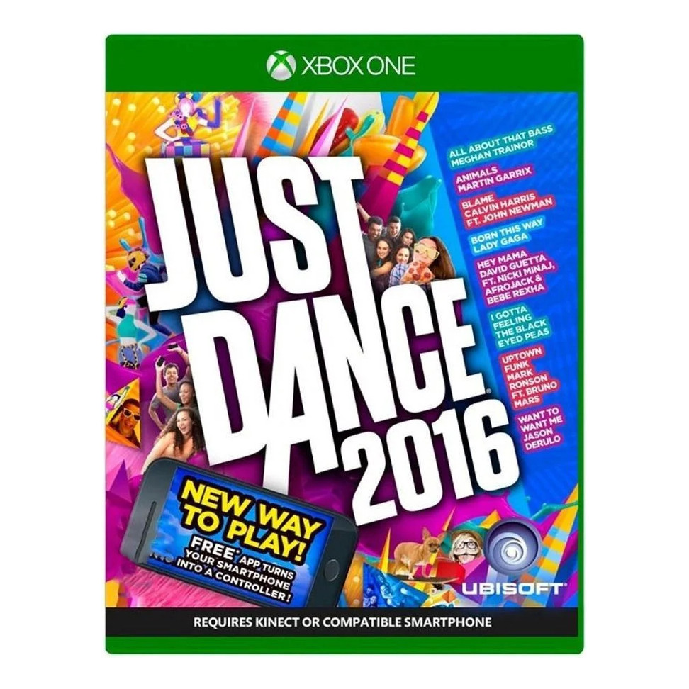 Just Dance 2016 Xbox One Original Mídia Física P (recond