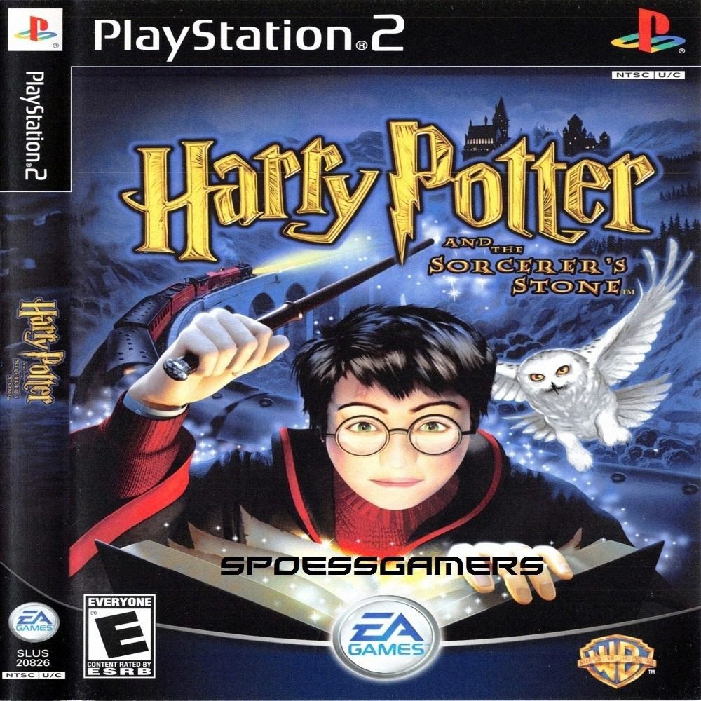 Jogo Ps 2 Harry Potter E A Pedra Filosofal Ps2 Desbloqueado