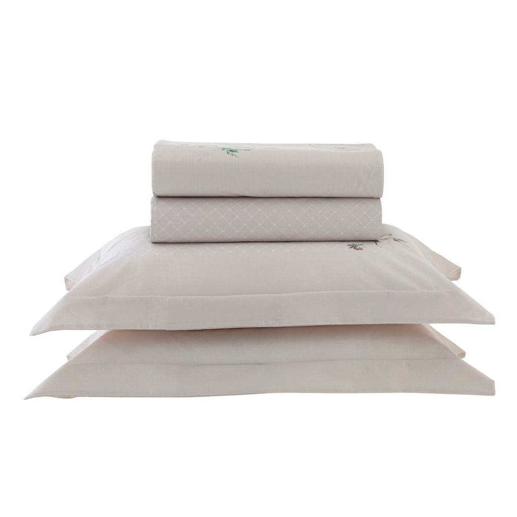 Jogo De Cama 200 Fios Vida Bela Kacyumara Erdene em Oferta na Shopee
