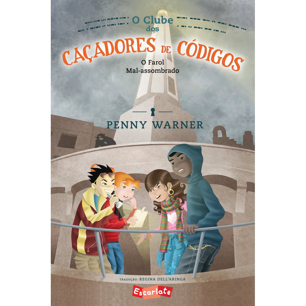 O clube dos caçadores de códigos: o farol mal-assombrado Livros D+MS
