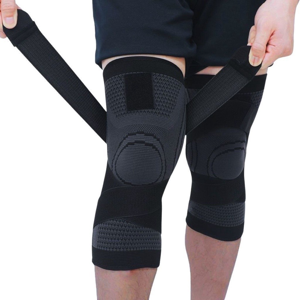 Joelheira De Compressão Tensor Alívio De Dor No Joelho Meia Articulada Ortopédica