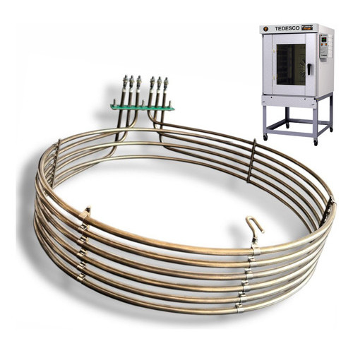 Resistencia Para Forno 8 Esteiras Tedesco Ftt240 220v 380v