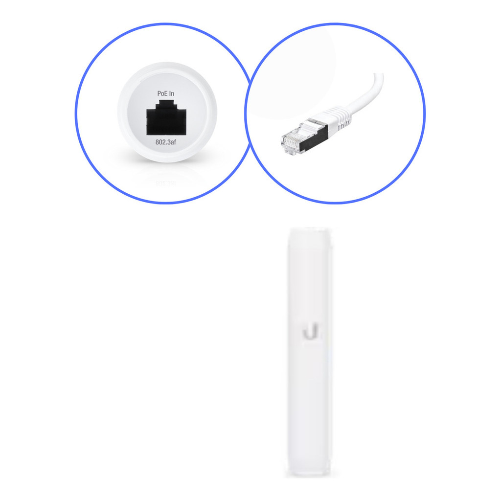 Ubiquiti Ins-3af-o-g Adaptador Gigabit Poe Profissional Top 110v/220v