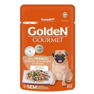 Sachê PremieR Pet GoldeN Gourmet Frango Cães Adultos 85g em Oferta na Shopee