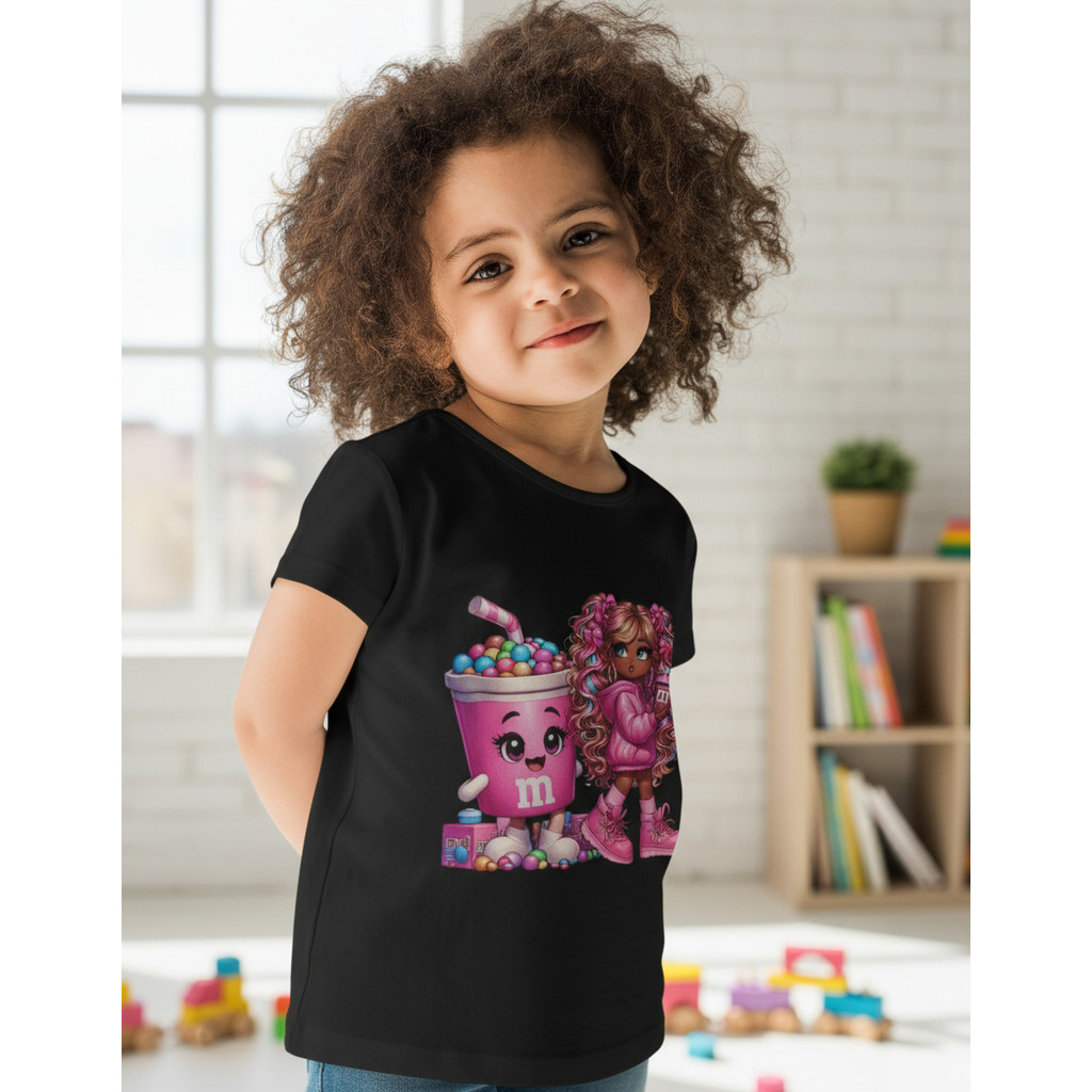 Camiseta Infantil Menina Blogueirinha Estampada Tendencia Algodão 2 ao 16 Juvenil Tumblr Premium