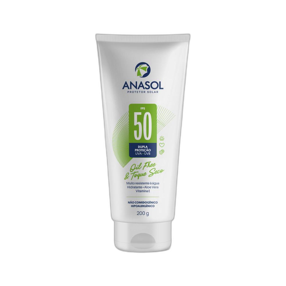 Protetor Solar Corporal Anasol Fps 50 Com 200g - Dahuer