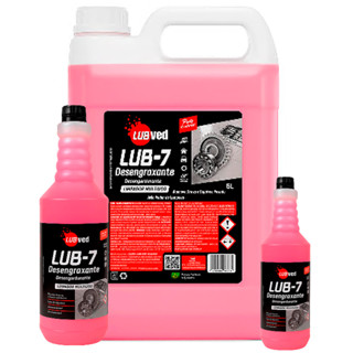 Desengraxante Líquido Multiuso Concentrado Motores Grelha Fogão Máquinas LUB-7 Vários Tamanhos em Oferta na Shopee
