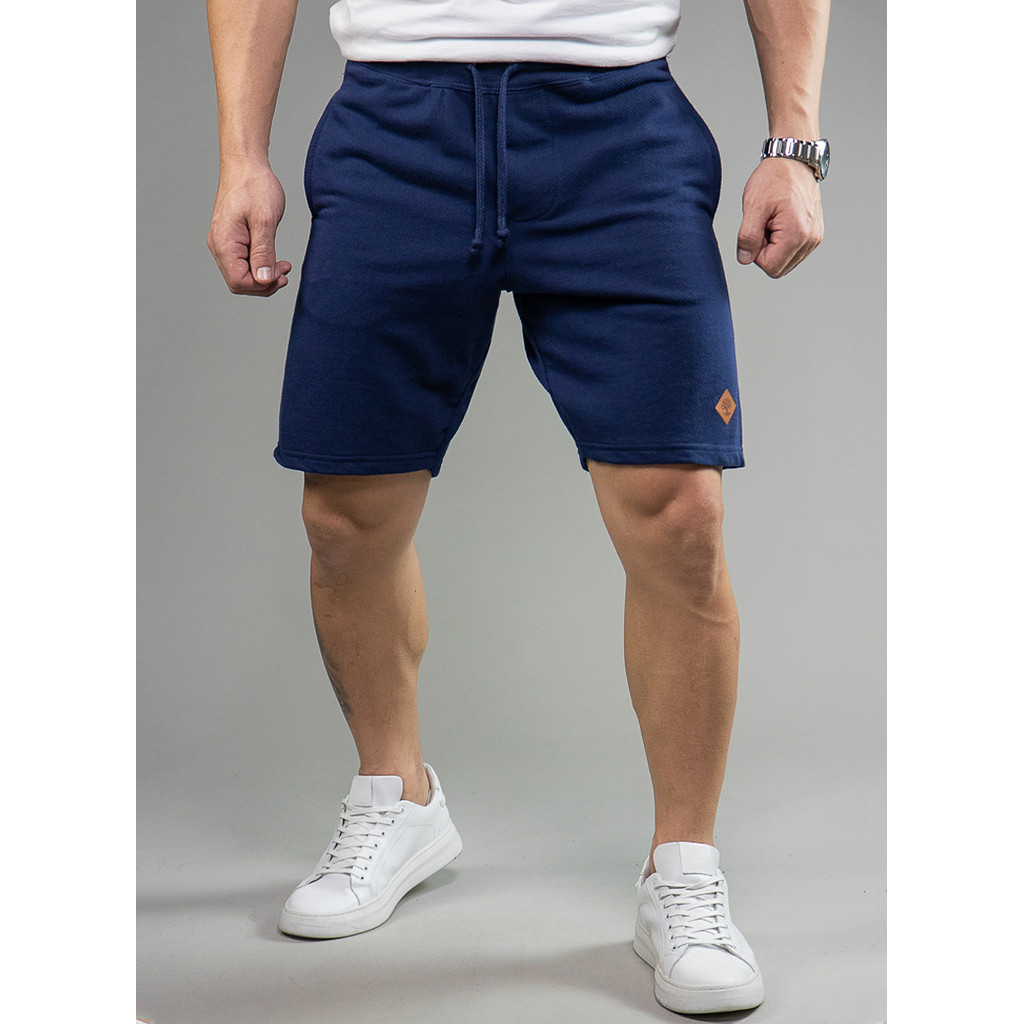 Kit 3 Bermudas Moletom Masculinas Cintura Ajustável E Bolsos