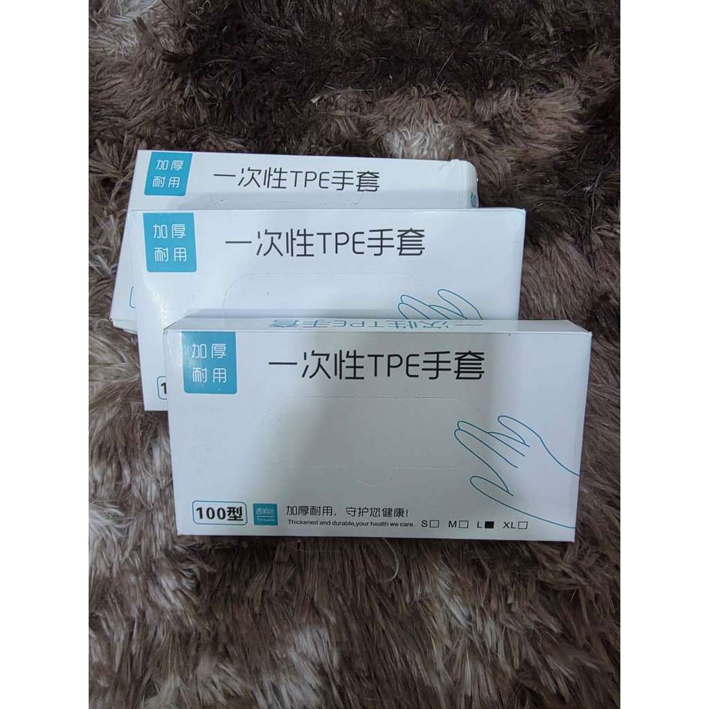 Luva Descartável VinilFlex TPE Descarpack - Diversos Tamanhos