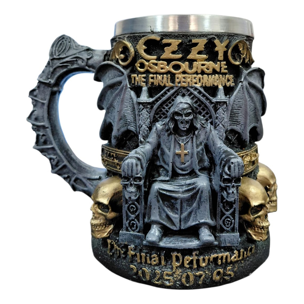 Caneca Colecionável Ozzy Osbourne Rock 250ml Black Sabbath em Oferta na Shopee