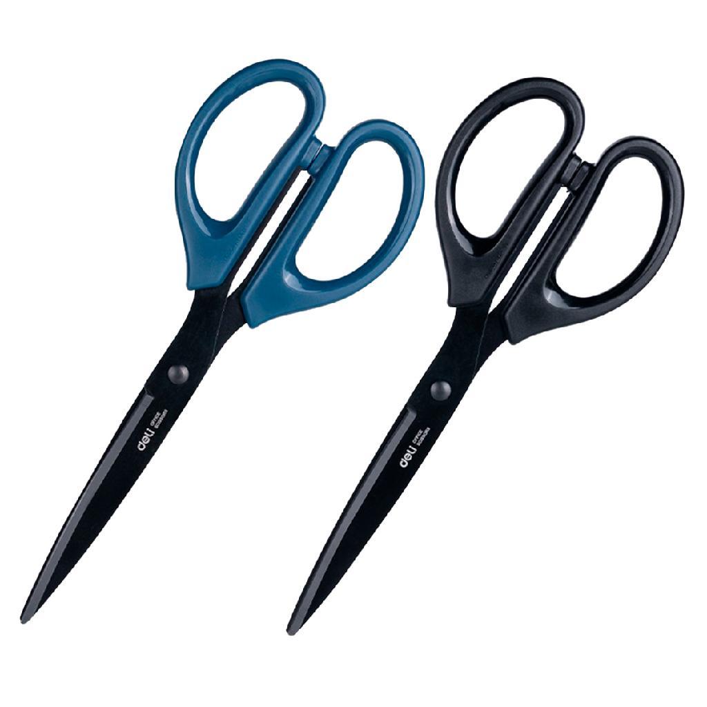 Tesoura simétrica lâmina preta 21cm sortida profissional 1 unidade