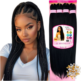 Cabelo Jumbo Premium Ez Brunette 300g Aceita Até 180°c em Oferta na Shopee