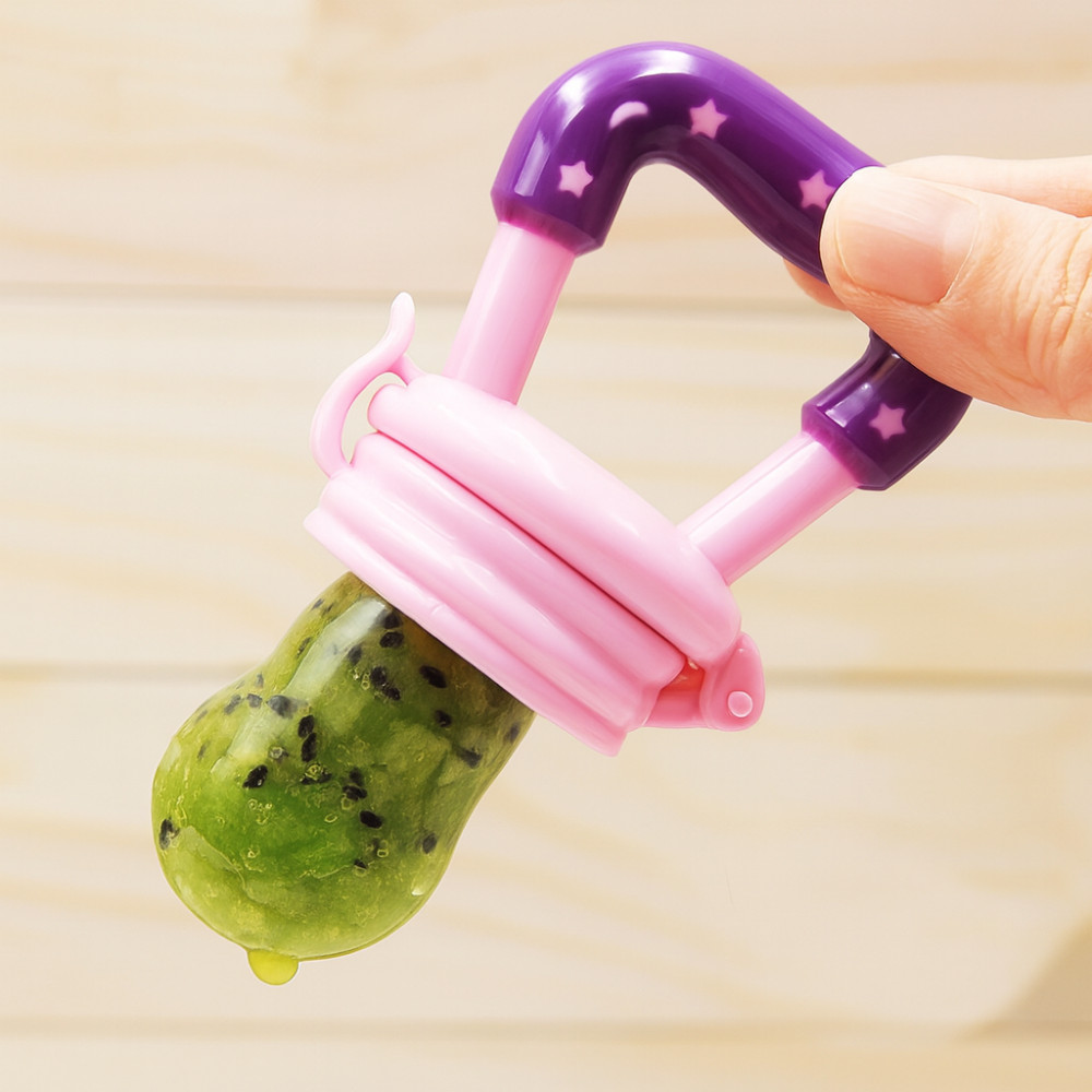 Chupeta Alimentadora Bebe Mordedor Bebê Silicone Sensorial Porta Fruta Introdução Alimentar Criança
