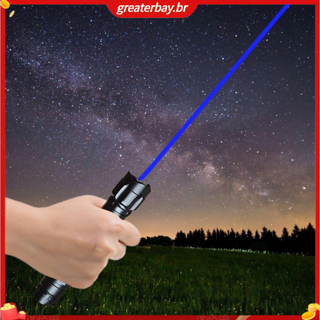 Green Lasers Flashlight Gaming Options Device High Power Laser Pointer Pen Rechargeable 18650 Battery Long Range Star Ca