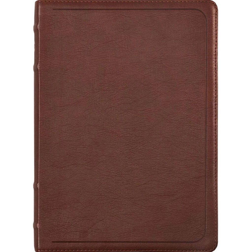 Bíblia Sagrada | ACF com referências cruzadas e palavras de Jesus em azul | LT grande Leitura Perfeita | Marrom em Oferta na Shopee