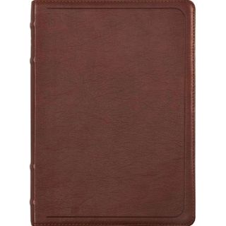 Bíblia Sagrada | ACF com referências cruzadas e palavras de Jesus em azul | LT grande Leitura Perfeita | Marrom em Oferta na Shopee