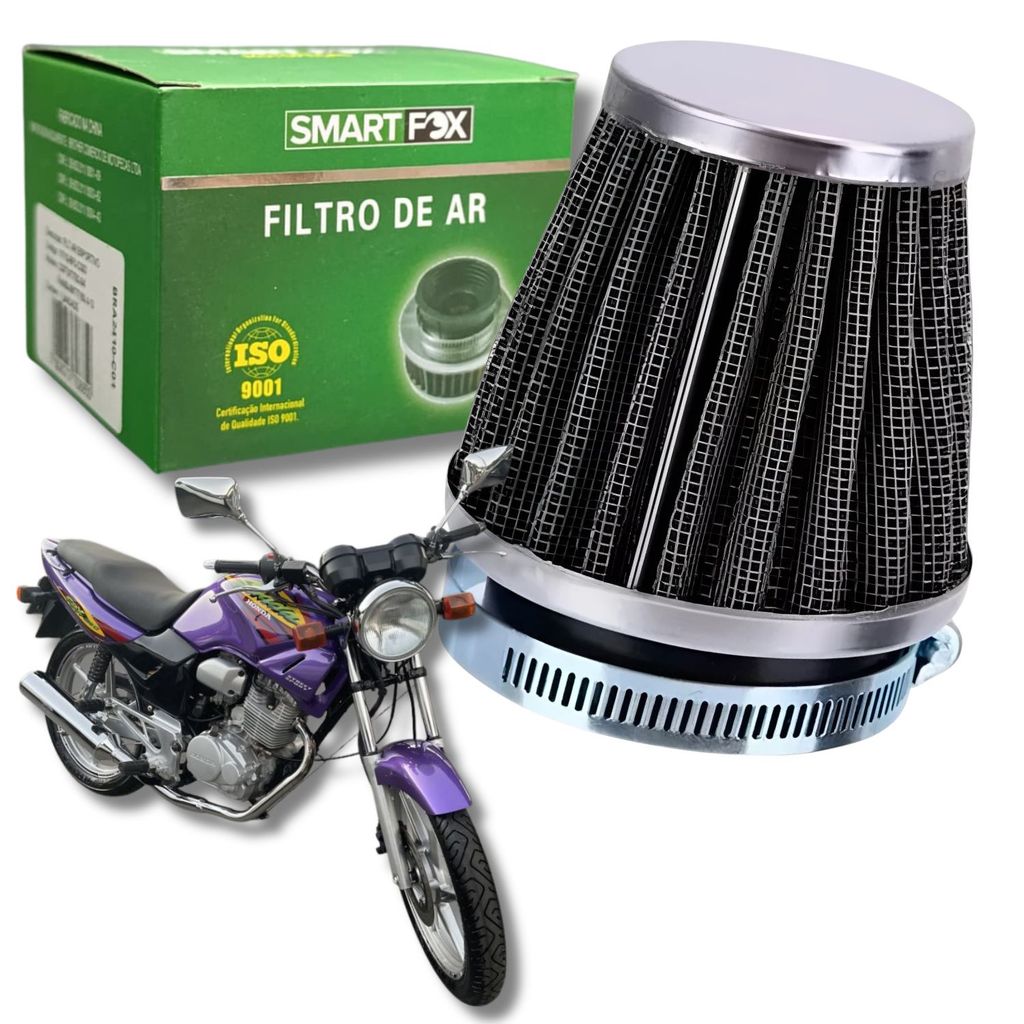 Filtro De Ar Esportivo Honda Cbx 200 1994 1995 1996 1997 1998 1999 2000 2001