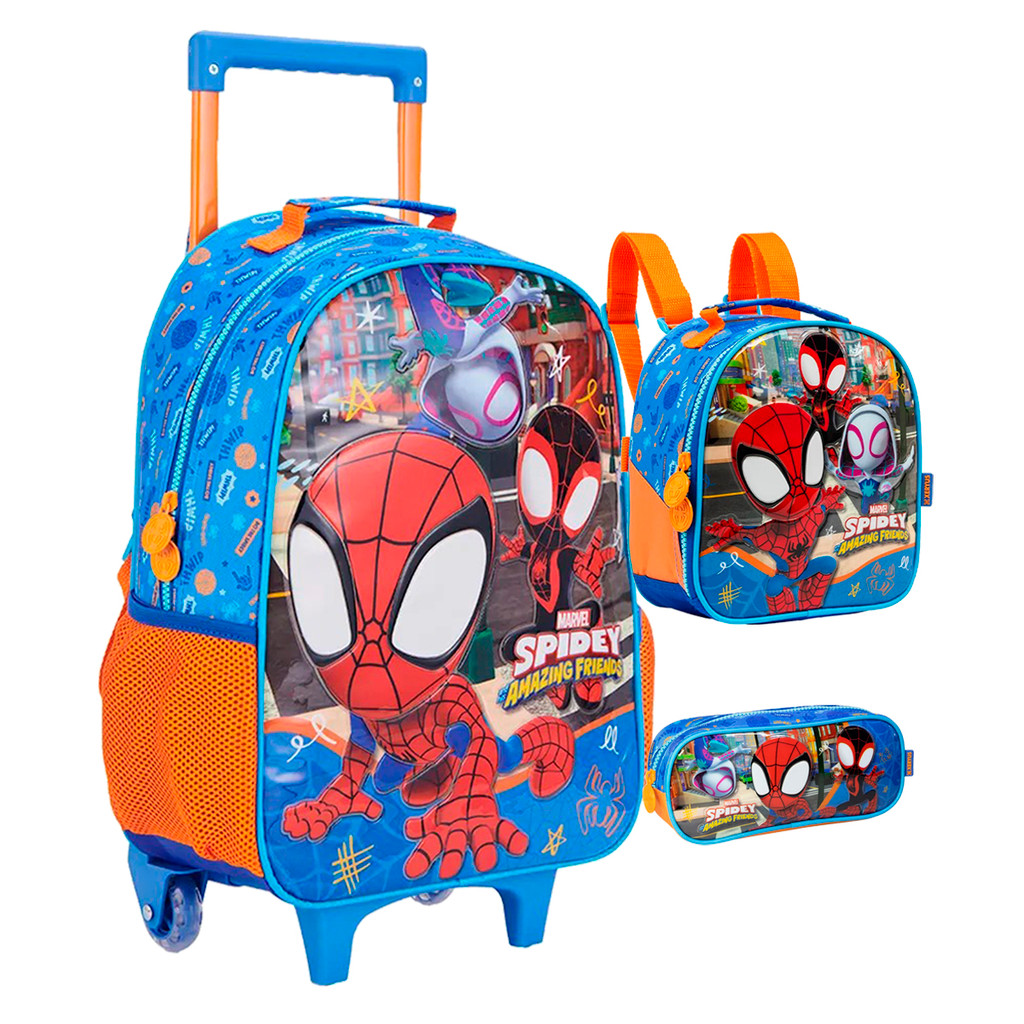 Kit Mochila Infantil Spidey: Onde Comprar | BuscaProdutos