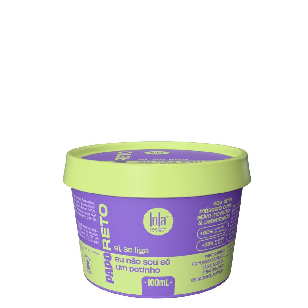 Lola From Rio Papo Reto Máscara 100g em Oferta na Shopee